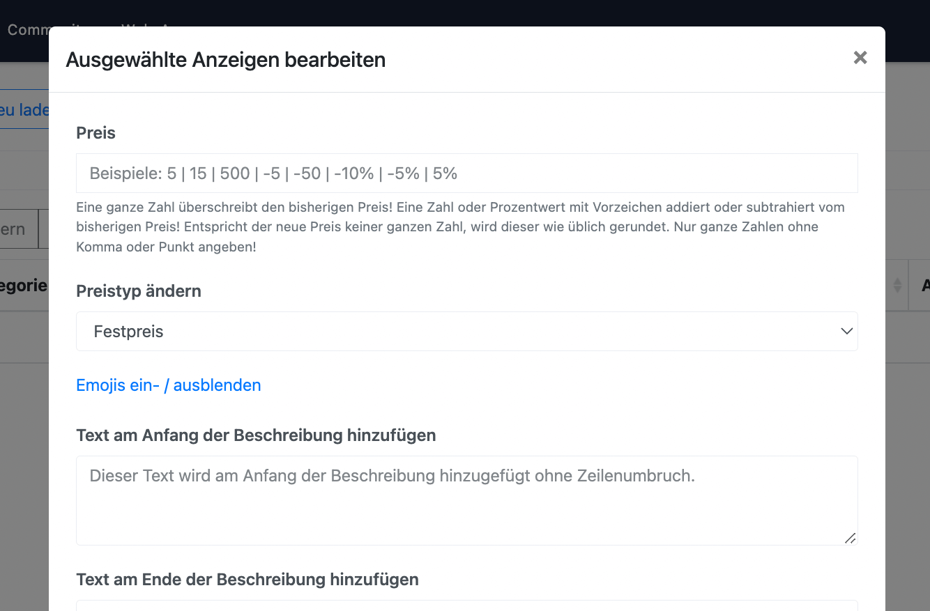 eBay Kleinanzeigen Preis senken / ändern KleinanzeigenRatgeber
