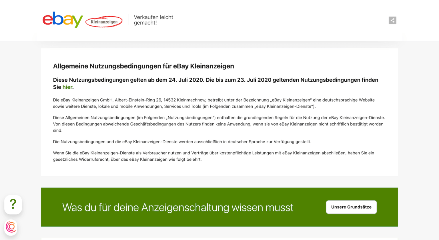 EBay Kleinanzeigen: Wieviele Accounts Darf Ich Haben? - Kleinanzeigen ...